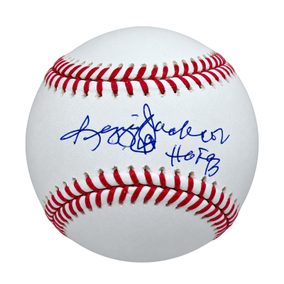 Reggie Jackson Autographed Baseball - Hall of Fame 93