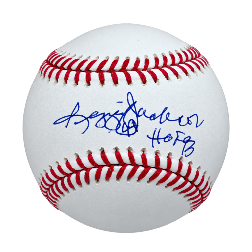 Reggie Jackson Autographed Baseball - Hall of Fame 93