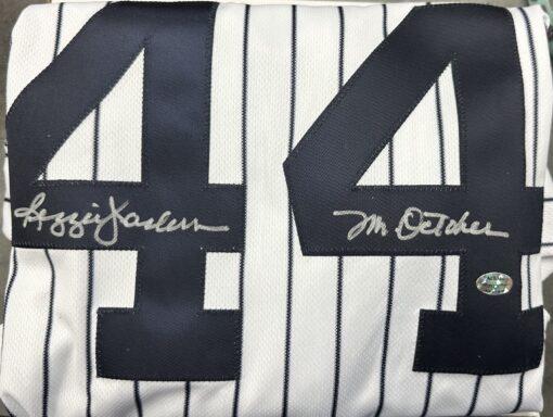 Reggie Jackson New York Yankees Autographed Nike Home Authentic Jersey