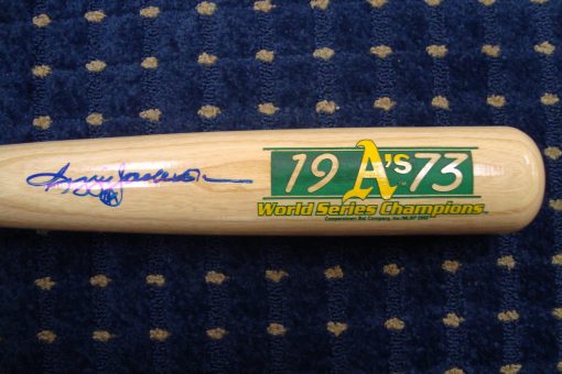 Reggie Jackson Autographed Cooperstown Bat. 1973 A's World Series Champions - Image 2