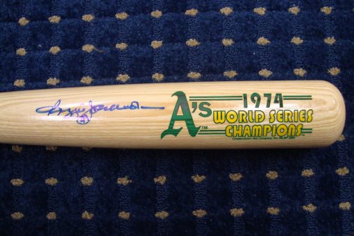 Reggie Jackson Autographed Cooperstown Bat. 1974 A's World Series Champions - Image 2