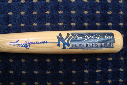Reggie Jackson Autographed Cooperstown Bat, 1977 World Series Champions - Image 3