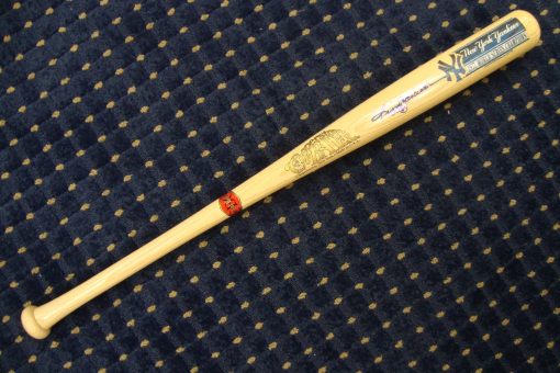 Reggie Jackson Autographed Cooperstown Bat, 1977 World Series Champions