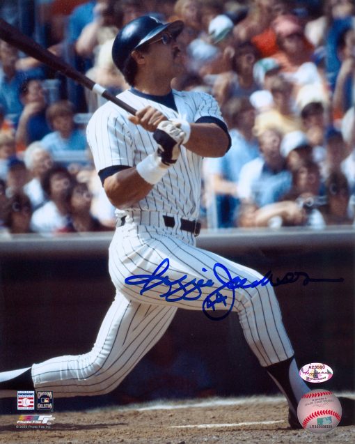 Reggie Jackson autographed 8x10 photo - Yankees - 1018
