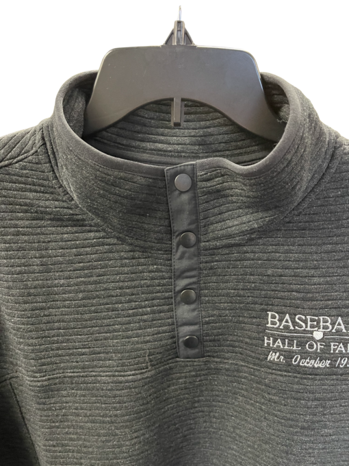 Reggie Jackson Hall of Fame  Men’s Quarter Snap Pullover - Image 3