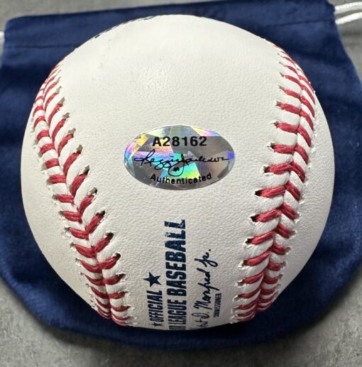 Reggie Jackson Autographed Hall of Fame Baseball - Image 2